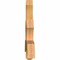 Ekena Millwork Davenport Rough Sawn Timber Gable Bracket, Western Red Cedar, 60"W x 32"H x 4"D x 6"F, 13/12 Pitch GBW060X32X0406DAV00RWR - alternate 2
